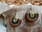 Nieuwe unieke handgemaakte oorbellen boho stijl veelkleurig, Overige materialen, Hangers, Overige kleuren, Nieuw