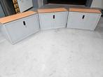 3 Archiefkasten, Huis en Inrichting, Kasten | Roldeurkasten en Archiefkasten, Ophalen, Gebruikt, 25 tot 50 cm, 100 tot 150 cm