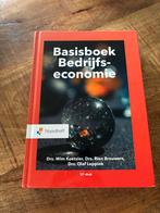 Basisboek Bedrijfseconomie - 12e druk, Boeken, Ophalen of Verzenden, Gelezen, Economie en Marketing