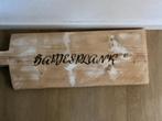 Hapjesplank 58x20 cm, 3 cm dik, Huis en Inrichting, Keuken | Keukenbenodigdheden, Ophalen of Verzenden, Gebruikt