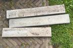 Opsluitbanden 5x15x100 cm grijs 2st., Tuin en Terras, Bielzen en Borders, Ophalen, Beton, Minder dan 100 cm