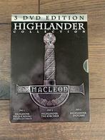 Highlander Trilogy 1 2 3 dvd, Cd's en Dvd's, Dvd's | Actie, Ophalen of Verzenden, Zo goed als nieuw, Actie