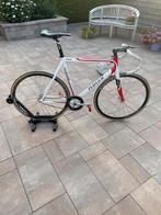 Baanfiets plieger pista frame maat 56 alu, Fietsen en Brommers, Gebruikt, Aluminium, Meer dan 20 versnellingen, 53 tot 57 cm