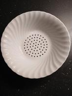 Prachtige fruittest, golvend design porselein, Huis en Inrichting, Keuken | Servies, Ophalen of Verzenden, Zo goed als nieuw, Porselein