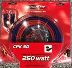 Caliber CPK5D - Kabelset 5 meter – 250/500Watt, Auto diversen, Autospeakers, Ophalen of Verzenden, Nieuw