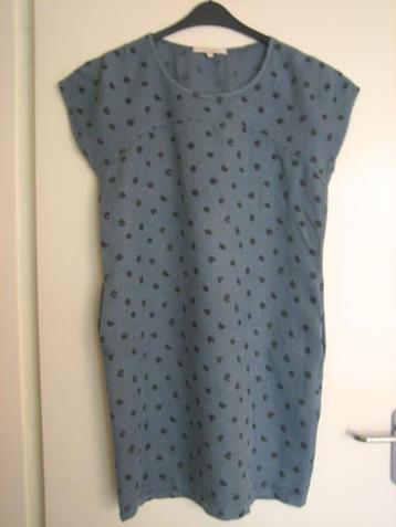 Speels blauw polkadot jurk LA FEE MARABOUTEE 40-42 snazzeys beschikbaar voor biedingen