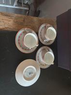 4 kop en schotel PIP klein model espresso, Ophalen of Verzenden, Zo goed als nieuw