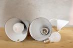 2x lamp Philips  emaille   vintage  in zeer mooie staat, Antiek en Kunst, Ophalen of Verzenden