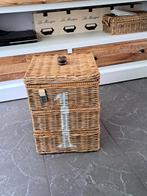Riviera Maison stapel manden, Huis en Inrichting, Woonaccessoires | Schalen en Manden, Ophalen, Gebruikt, Riet