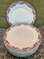 Vintage Frans bord Digoin Marjolaine (180825), Huis en Inrichting, Keuken | Servies, Gebruikt, Ophalen of Verzenden, Bord(en)