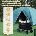 Opvouwbare Bolderkar - Tuinwagen - strandkar, Caravans en Kamperen, Bolderkarren, Niet ingevuld, Verzenden, Niet ingevuld, Nieuw