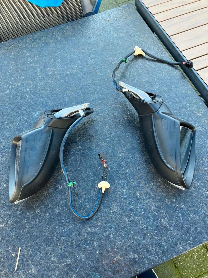 VW Golf 7 Spiegel Links & Rechts, Auto-onderdelen, Spiegels, Volkswagen, Gebruikt, Ophalen of Verzenden