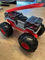Auto Monstertruck rood met ladder, Kinderen en Baby's, Speelgoed | Speelgoedvoertuigen, Ophalen of Verzenden, Zo goed als nieuw