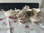 Chodziez cremekleurig rozen theeservies, Antiek en Kunst, Antiek | Servies compleet, Ophalen of Verzenden