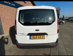 Ford Transit Connect 1.6 Tdci 2016 rolstoel/scootmobielbus, Auto's, Bestelauto's, Voorwielaandrijving, Euro 5, Zwart, Leder en Stof