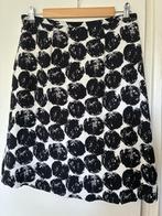 FRANSA zwart/witte rok mt 38 stofknoopjes - decoratie, Maat 38/40 (M), Fransa, Zwart, Ophalen of Verzenden