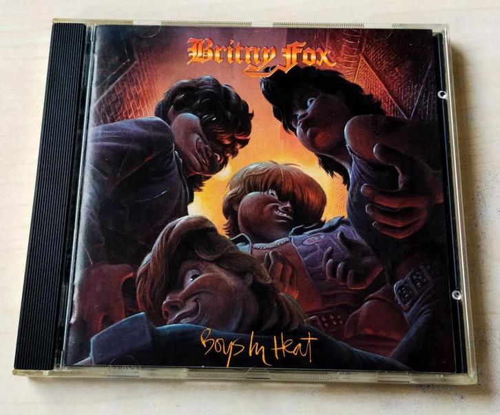Britny Fox - Boys in Heat CD 1989, Cd's en Dvd's, Cd's | Hardrock en Metal, Gebruikt, Ophalen of Verzenden