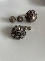 Vintage Zilveren Sieraden Set, Ophalen of Verzenden, Gebruikt, Zilver, Overige materialen