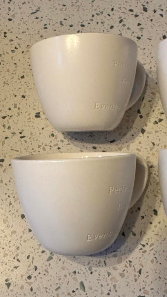 Starbucks cappucino mokken (lees beschrijving), Huis en Inrichting, Keuken | Servies, Ophalen, Overige stijlen, Kop(pen) en/of Schotel(s)