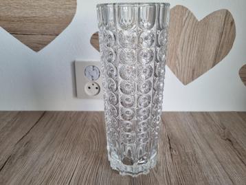 Prachtige Vintage Vaas Kristal J. Repásek Podebrady Tsjechie beschikbaar voor biedingen