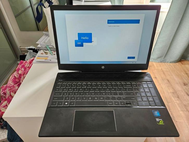 HP Pavilion Gaming 15-cx0630nd - Gaming Laptop, Computers en Software, Windows Laptops, Gebruikt, 15 inch, HDD, 4 Ghz of meer