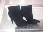 Zwarte Enkellaarsjes met Hoge Hak - Maat 39 Lucky Shoes, Zwart, Lage of Enkellaarzen, Lucky Shoes, Ophalen of Verzenden