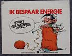 Guust Flater Sticker - Ik bespaar energie - Franquin, Verzamelen, Verzenden, Guust of Robbedoes, Nieuw, Plaatje, Poster of Sticker