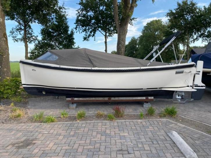 Stout sloep, Watersport en Boten, Sloepen, Gebruikt, 10 tot 30 pk, 3 tot 6 meter, Buitenboordmotor, Benzine, Polyester, Ophalen of Verzenden