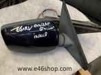 Spiegel BMW E60 E61 electronisch inklapbaar Orient Blau, Auto-onderdelen, Spiegels, Ophalen of Verzenden, Gebruikt, BMW