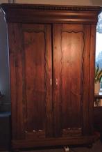 Mooie grote houten meidenkast / linnenkast, Ophalen