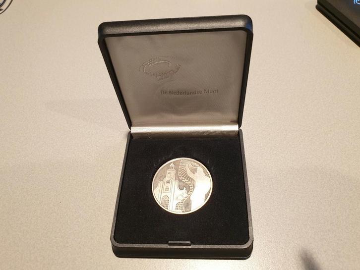 1 matje Delfshaven 1992 (K6), Postzegels en Munten, Penningen en Medailles, Overige materialen, Ophalen of Verzenden