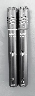 2x AKG SE300B met AKG CK 93 Hypercardioïde kapsel, Muziek en Instrumenten, Microfoons, Ophalen of Verzenden, Zo goed als nieuw