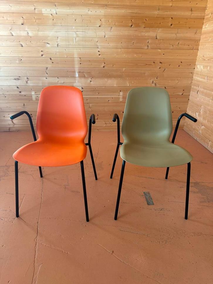 6 Retro IKEA Stoelen - Vintage Design, Huis en Inrichting, Stoelen, Gebruikt, Vijf, Zes of meer stoelen, Kunststof, Overige kleuren