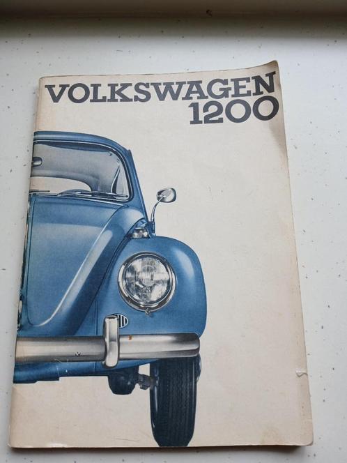 Handleiding Volkswagen Kever 1200 Limo/ cabriolet 1964, Auto diversen, Handleidingen en Instructieboekjes, Ophalen of Verzenden