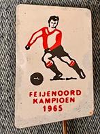 Voetbal speldje Feyenoord Kampioen 1965 (1), Verzamelen, Ophalen of Verzenden, Zo goed als nieuw, Sport