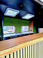 Caravan Bar te huur! - Complete Foodtruck huren, Hobby en Vrije tijd, Feestartikelen | Verhuur, Ophalen of Verzenden, Zo goed als nieuw