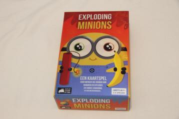 Exploding Minions kaartspel beschikbaar voor biedingen