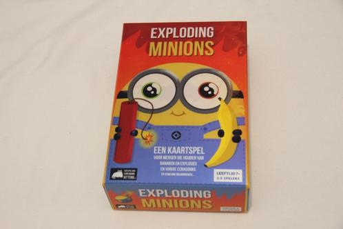 Exploding Minions kaartspel, Hobby en Vrije tijd, Gezelschapsspellen | Kaartspellen, Zo goed als nieuw, Een of twee spelers, Drie of vier spelers