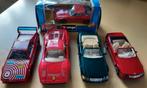 5 x  Modelauto. Porsche Ferrari BMW Mercedes. ( div schaal ), Ophalen of Verzenden, Zo goed als nieuw, Auto, Overige merken
