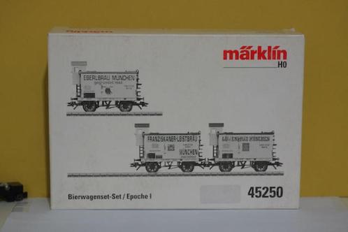 Märklin H0 45250 / Bierwagen-Set 2-teil. d. Königl. Bayr. St, Hobby en Vrije tijd, Modeltreinen | H0, Nieuw, Wagon, Wisselstroom
