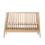 Leander Linea Baby Bed in eiken (oak) – zeer goede staat, Kinderen en Baby's, Ophalen, Zo goed als nieuw, Ledikant