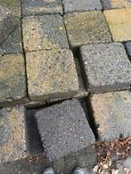 14x14x6 cm Geel/Grijs, Tuin en Terras, Tegels en Klinkers, Ophalen, Gebruikt, Klinkers, 10 m² of meer