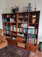 2 boekenkasten fineer, Ophalen, Gebruikt, 150 tot 200 cm, 25 tot 50 cm