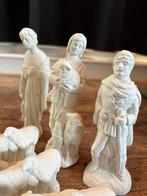 Kerststalfiguren wit, Ophalen of Verzenden, Zo goed als nieuw, Religie