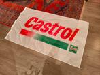 Retro Castrol vlag, Verzamelen, Ophalen of Verzenden, Nieuw, Reclamebord