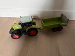 Dickie Toys tractor met aanhanger Claas Ares, Ophalen of Verzenden, Zo goed als nieuw