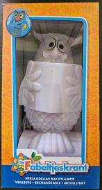 Atelier Pierre - Fabeltjeskrant nachtlamp meneer de Uil, Ophalen of Verzenden, Nieuw, Tv, Actiefiguur of Pop