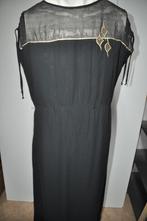 AA96 Gala Jurk maat 44 HermannLange Collection, Kleding | Dames, Ophalen of Verzenden, Zo goed als nieuw, Zwart, Jurk