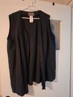 Zwarte Sempre Piu vest, maat 48, Zwart, Trui of Vest, Ophalen of Verzenden, Zo goed als nieuw