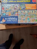 Legpuzzel Jan van Haasteren  2 legpuzzels van 1000 stukjes, Ophalen, 500 t/m 1500 stukjes, Zo goed als nieuw